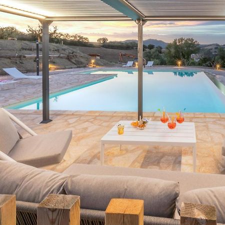 Casal Del Sole - La Ginestra Apartment Montefelcino Luaran gambar