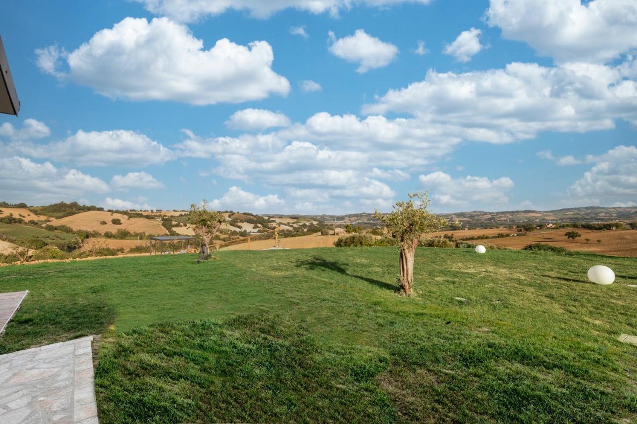 Casal Del Sole - La Ginestra Apartment Montefelcino Luaran gambar